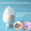 PVC air blowing shoes composite additives